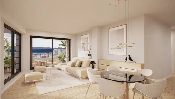 Refined duplex penthouse with panoramic sea views, Estepona