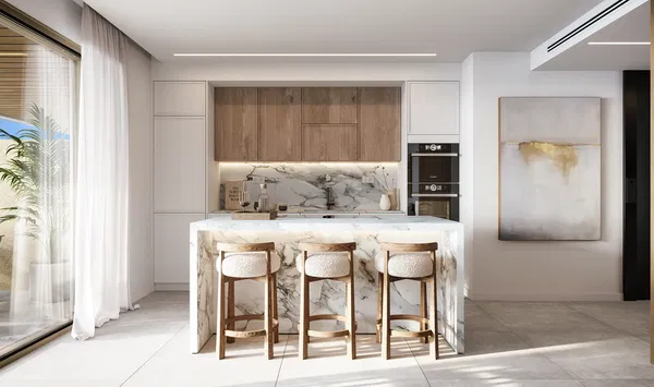 Elegant apartment with private solarium in El Campanario, Estepona