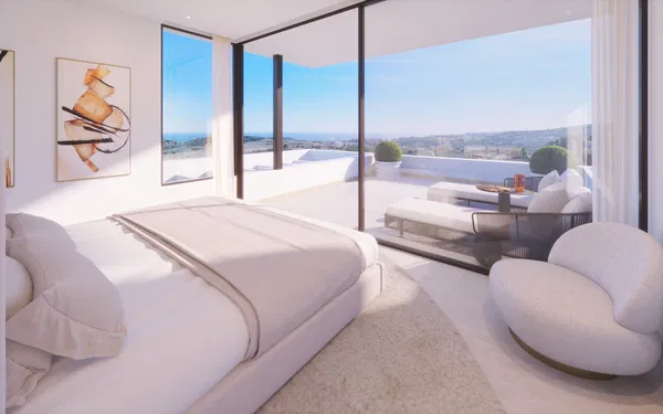 Luxurious villa with panoramic sea views in the heart of Estepona golf, Estepona