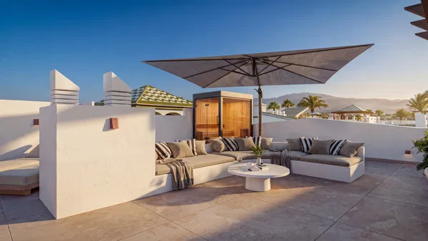 Impressive penthouse in Dominion beach with direct sea access, New Golden Mile, Estepona