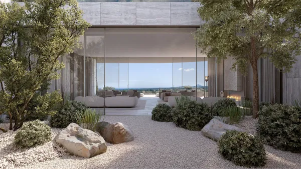 A bespoke architectural retreat with panoramic Mediterranean views in the 15th, La Reserva de Sotogrande