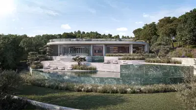 A bespoke architectural retreat with panoramic Mediterranean views in the 15th, La Reserva de Sotogrande