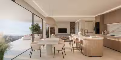 Stylish apartment with panoramic views in New Golden Mile, Estepona