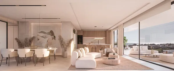 Stylish apartment with panoramic views in New Golden Mile, Estepona