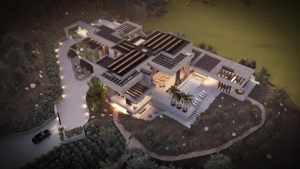 Frontline Golf Plot with Signature Villa Project in La Zagaleta, Benahavís