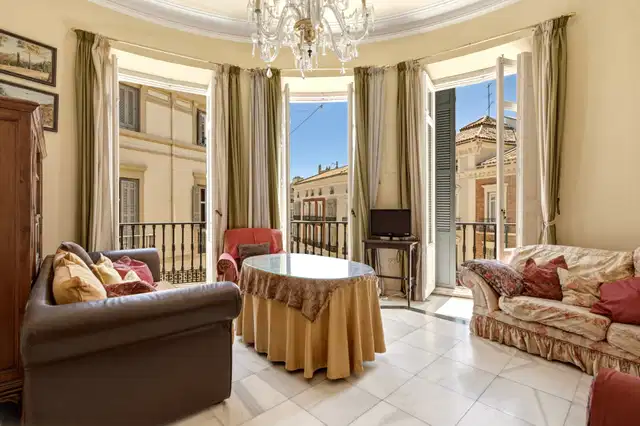 A rare historic apartment on Málaga's iconic Calle Larios