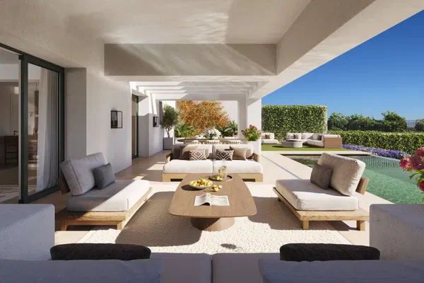 Contemporary villa with expansive gardens in La Reserva, Sotogrande