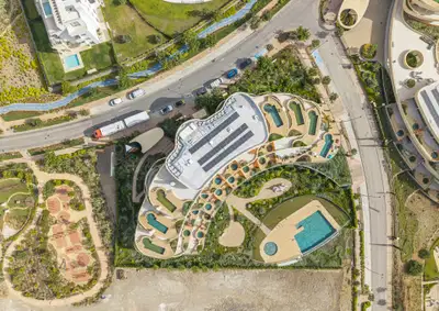 Elegant ground floor apartment with expansive terrace in South Residences, Higuerón Resort