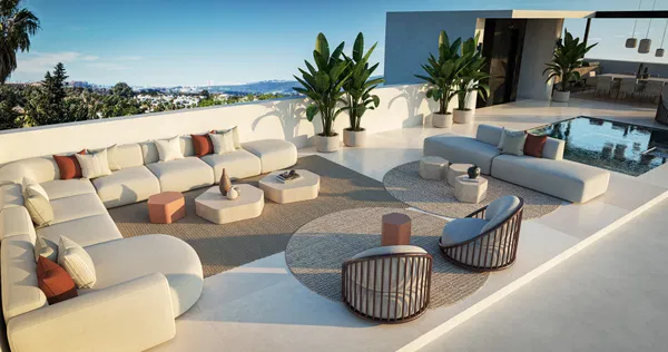Modern villa with spacious garden in Bel Air, New Golden Mile