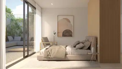 Sophisticated ground floor apartment with private garden in Elviria, Marbella East.