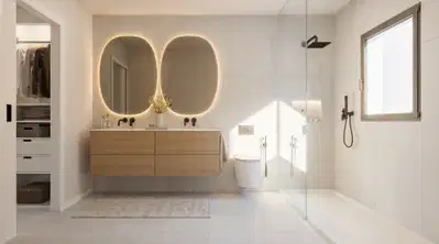 Refined ground floor apartment with private garden in Cancelada, Estepona