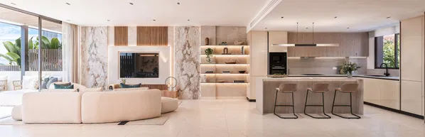 Stylish duplex penthouse with private rooftop solarium in Cancelada, Estepona