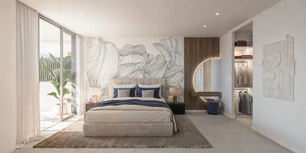 Stylish duplex penthouse with private rooftop solarium in Cancelada, Estepona