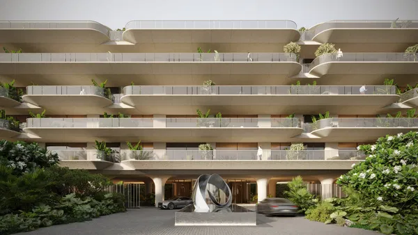 Elegant first floor beachfront residence with expansive terraces at Tyrian, Estepona