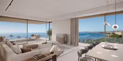 Elegant first floor beachfront residence with expansive terraces at Tyrian, Estepona