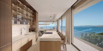 Elegant first floor beachfront residence with expansive terraces at Tyrian, Estepona