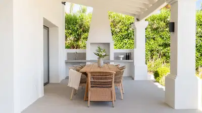 Refined contemporary living with sea views in Los Naranjos, Nueva Andalucía