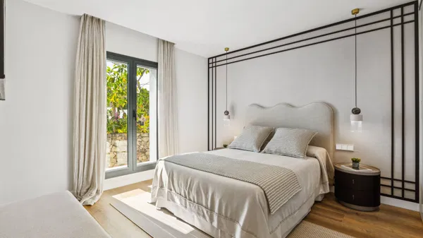 Refined contemporary living with sea views in Los Naranjos, Nueva Andalucía