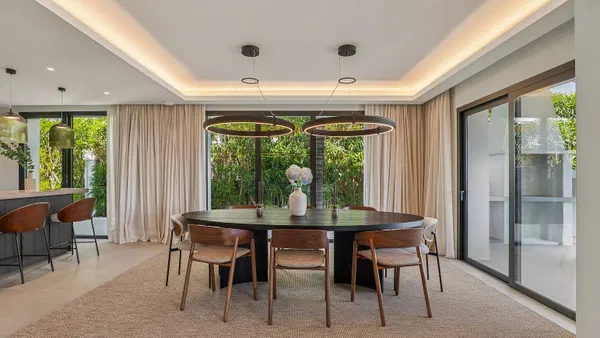 Refined contemporary living with sea views in Los Naranjos, Nueva Andalucía