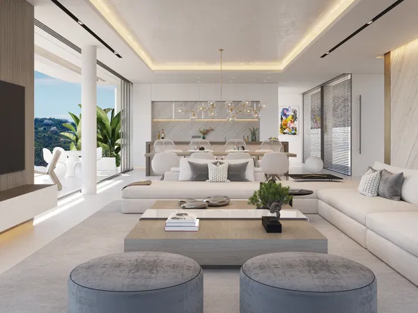 Remarkable hillside estate overlooking the Mediterranean in Real de La Quinta, Benahavís