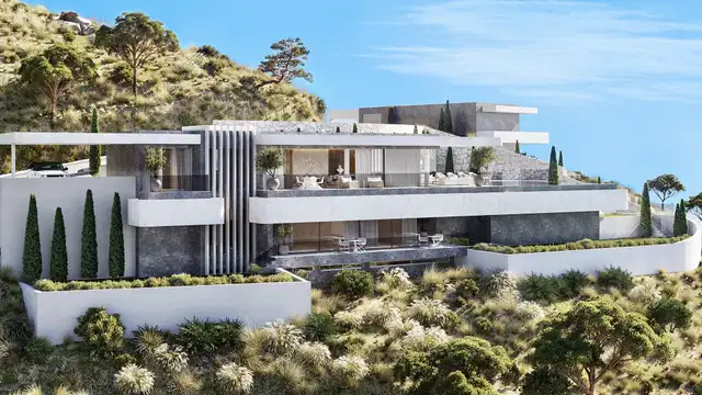 Remarkable hillside estate overlooking the Mediterranean in Real de La Quinta, Benahavís
