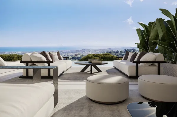 Remarkable hillside estate overlooking the Mediterranean in Real de La Quinta, Benahavís