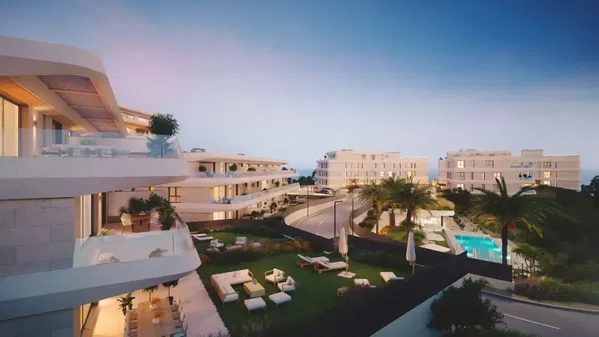 Remarkable penthouse with private rooftop pool and panoramic views in Selwo, Estepona