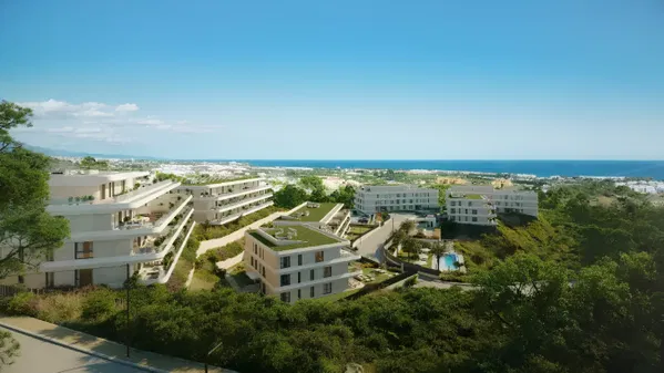 Remarkable penthouse with private rooftop pool and panoramic views in Selwo, Estepona