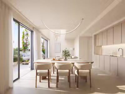 Contemporary ground floor residence with private terrace, New Golden Mile, Estepona