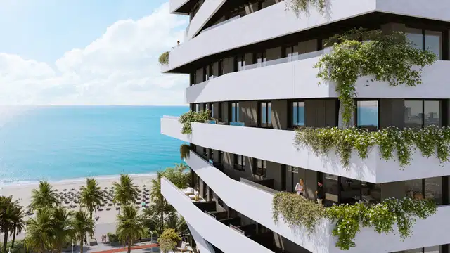 Seaside exclusivity in a uniquely designed tower