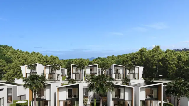 Spectacularly designed villas with sea views