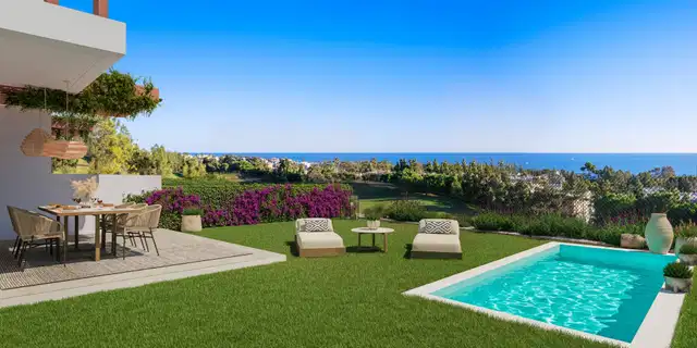 Exclusive townhouse complex next to golf course El Chaparral