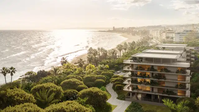 Tyrian: new luxury residences project front sea line in Estepona