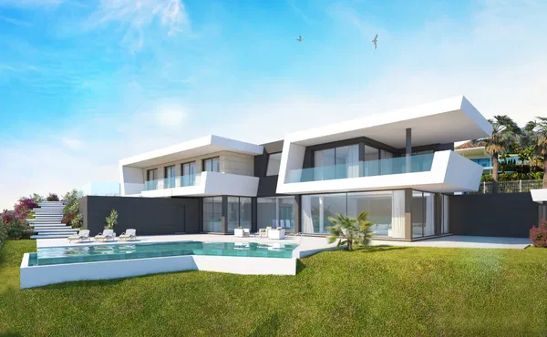 Ultra-modern design villa in exclusive area of El Higuerón