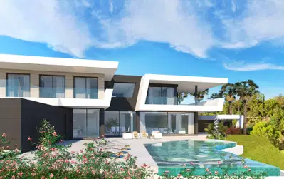 Ultra-modern design villa in exclusive area of El Higuerón