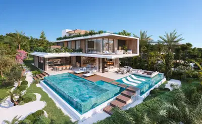 Villa off plan in Cascada de Camoján, Golden Mile, Marbella