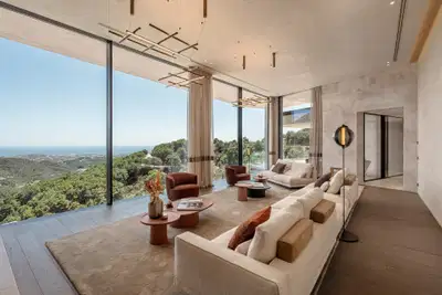 Luxury eco-friendly villa with sea views in Monte Mayor, Benahavis