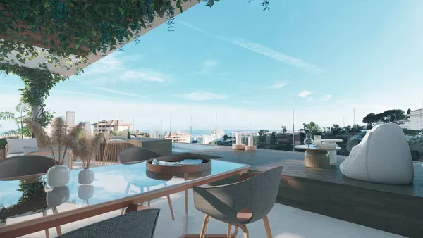 Sky-Villas in El Higuerón with private pool and sea views in Higuerón