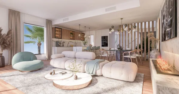 Townhouse with pool next to golf course El Chaparral