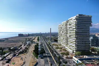 Apartments in prestigious towers in the west area of Málaga