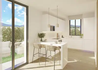 Bright semi-detached house with pool and garden, El Limonar, Malaga - Este