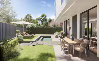 Bright semi-detached house with pool and garden, El Limonar, Malaga – Este