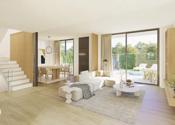 Bright semi-detached house with pool and garden, El Limonar, Malaga - Este