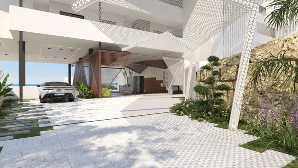 Exclusive sky villa with sea views in El Higuerón area