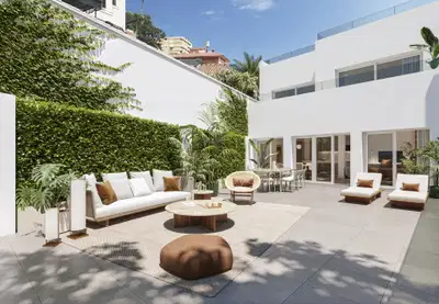Duplex with 180º sea views in Malaga East