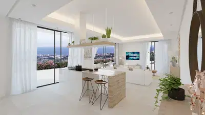 Cosy complex with sea views in Mijas pueblo