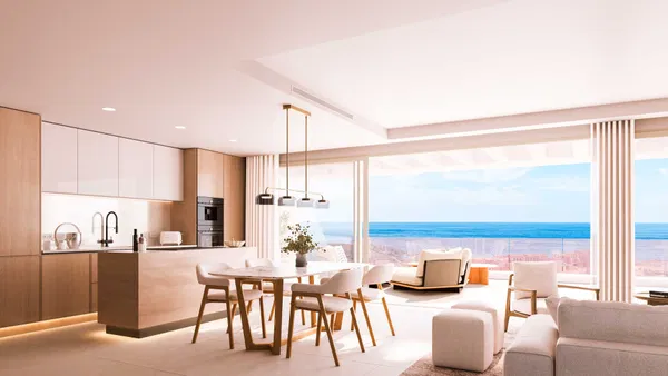 Modern new construction penthouse with stunning sea views in Estepona