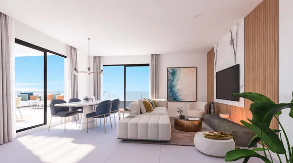 Excellent townhouse in urbanisation with sea views