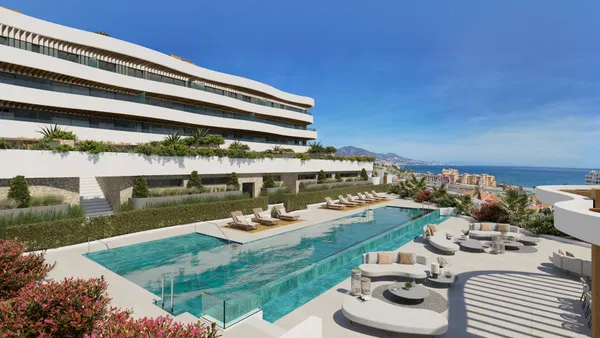 Penthouse with spectacular panoramic sea view terrace, Mijas Costa