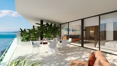 Stunning penthouse with private pool in El Higuerón, Fuengirola
